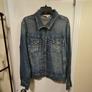 Vintage‎ St. John's Bay Denim Jacket-Women's  Size XL